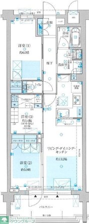 ドルチェヴィータ名古屋則武の物件間取画像